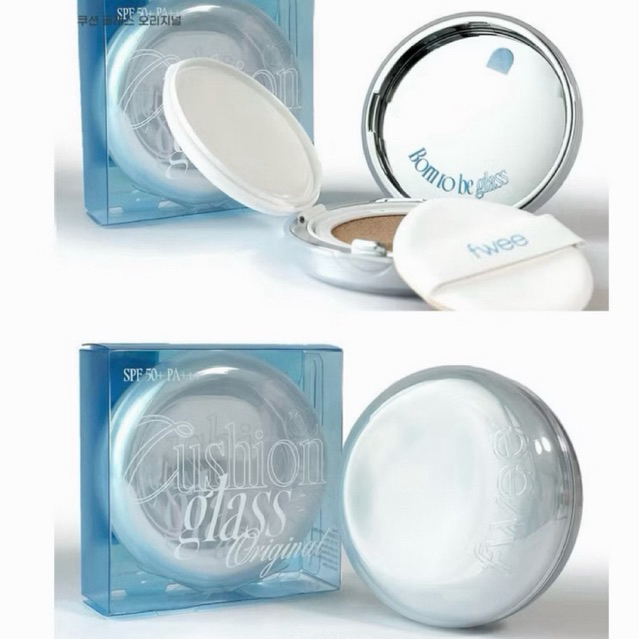 [NEW-CHÍNH HÃNG 100%] PHẤN NƯỚC FWEE GLASS SKIN CUSHION SIÊU CĂNG BÓNG CHO DA KHÔ (KO KÈM LÕI)