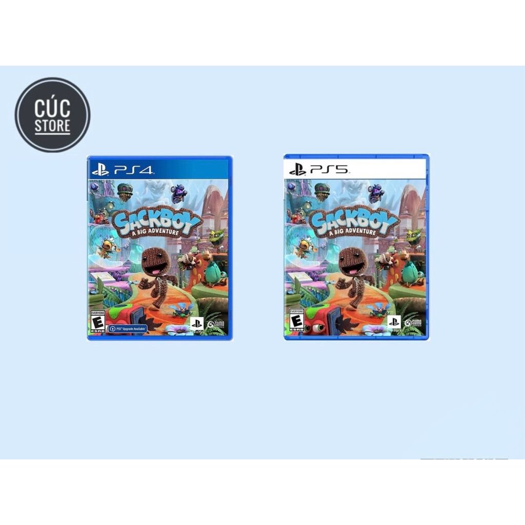 Đĩa chơi game PS4/ PS5: Sackboy A Big Adventure