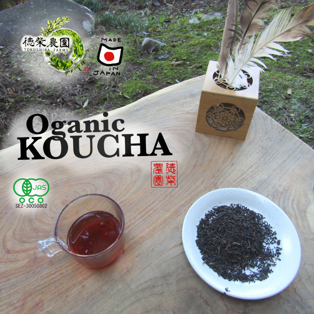 Premium Japanese Black Tea 80g – Aged 2 Years (2023 First Flush Ichibancha) from Tokushiba Farm, Yam