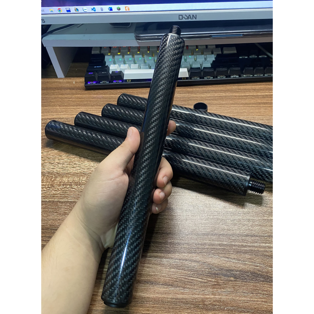 Nối carbon 30 cm dành cho FURY - MIT - HOW -RHINO