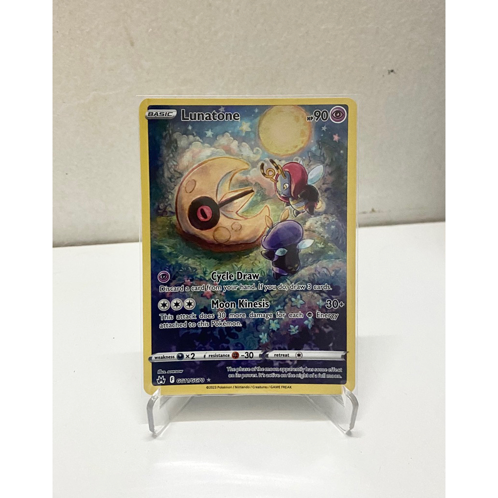 Thẻ Pokemon TCG English Lunatone [GG11/GG70]