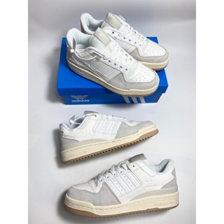  Giày thể thao Adidas Forum Low 84  Adidas Forum màu trắng kem da lộn full bill box 