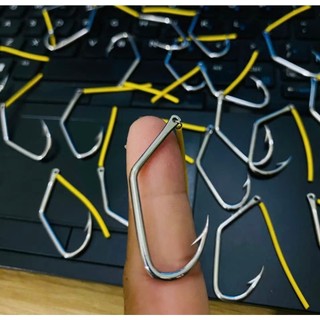 Lưỡi Nhái Thật Siêu Mini 3.9cm – Thép 2li2 Không Rỉ | Lưỡi Câu Cá Bú Bình, Độ Bén Cao, Chống Tuột Cá