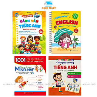 Combo Sách Tự Học Tiếng Anh Cho Trẻ - Giúp Trẻ Học Nhanh, Nhớ Lâu, Giao Tiếp Tự Nhiên