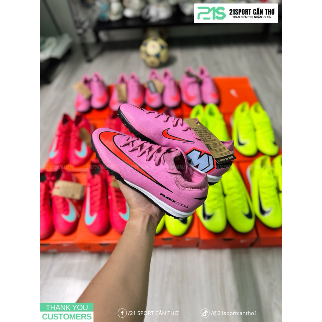 (Chính Hãng) Giày Đá Bóng NIKE AIR ZOOM MERCURIAL VAPOR 16 PRO TF