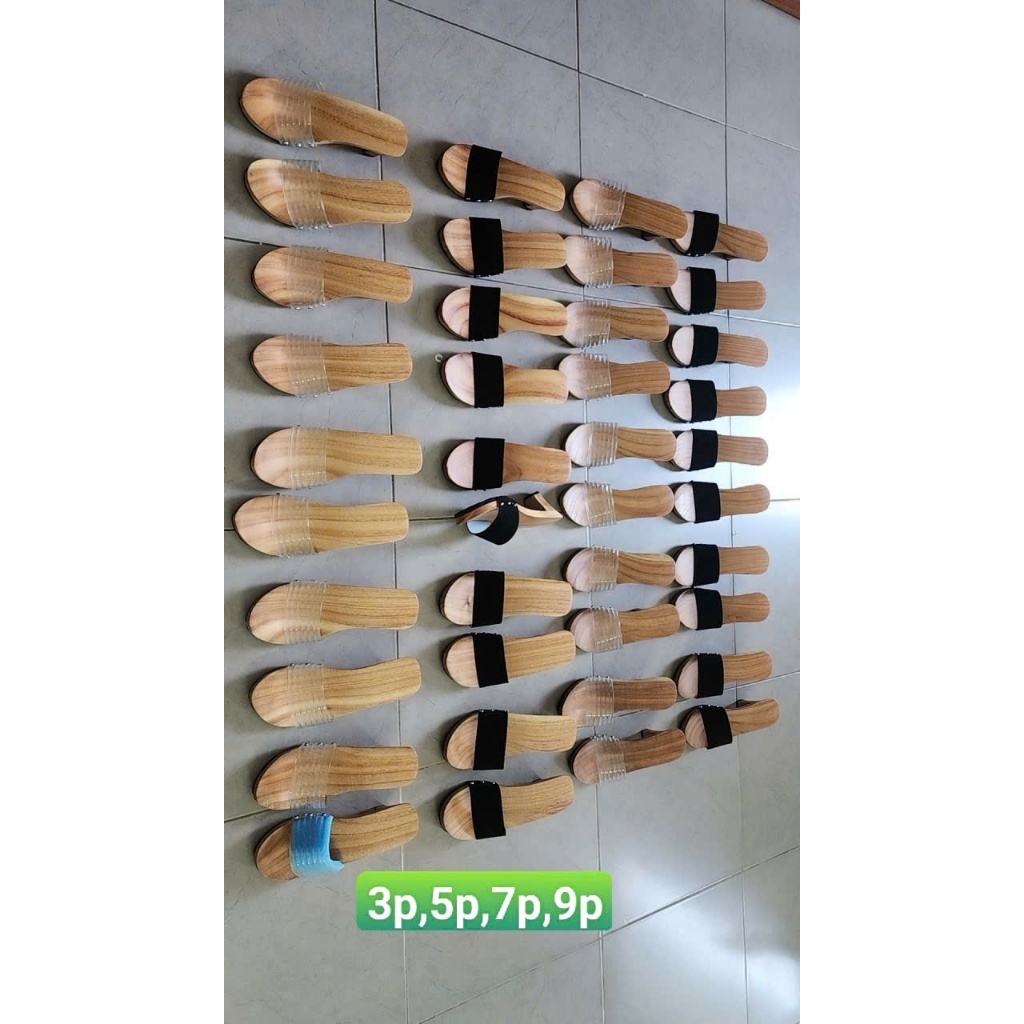 💥Guốc Gỗ Cao Cấp, Quai Nhung, Quai Trong,  có 4 Loại 3p,5p,7p,9p, Xuất Xứ Việt Nam Cao Cấp✔️