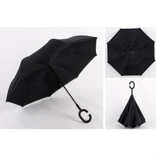  Ô Gấp Ngược Thông Minh Đi Ô Tô Kiểu Nhật Dù Ngược 2 Lớp Chống Tia UV Tay Cầm Chữ C Rảnh Tay 