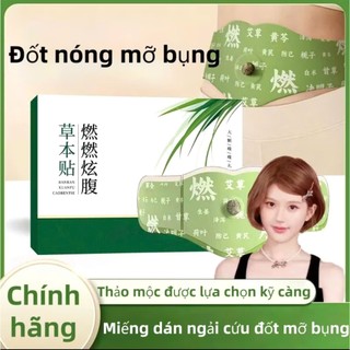 Miếng Dán Ngải Cứu Nóng Sâu – Giảm Mỡ Bụng Hiệu Quả – Tăng Tuần Hoàn, Hỗ Trợ Đốt Mỡ Khi Vận Động