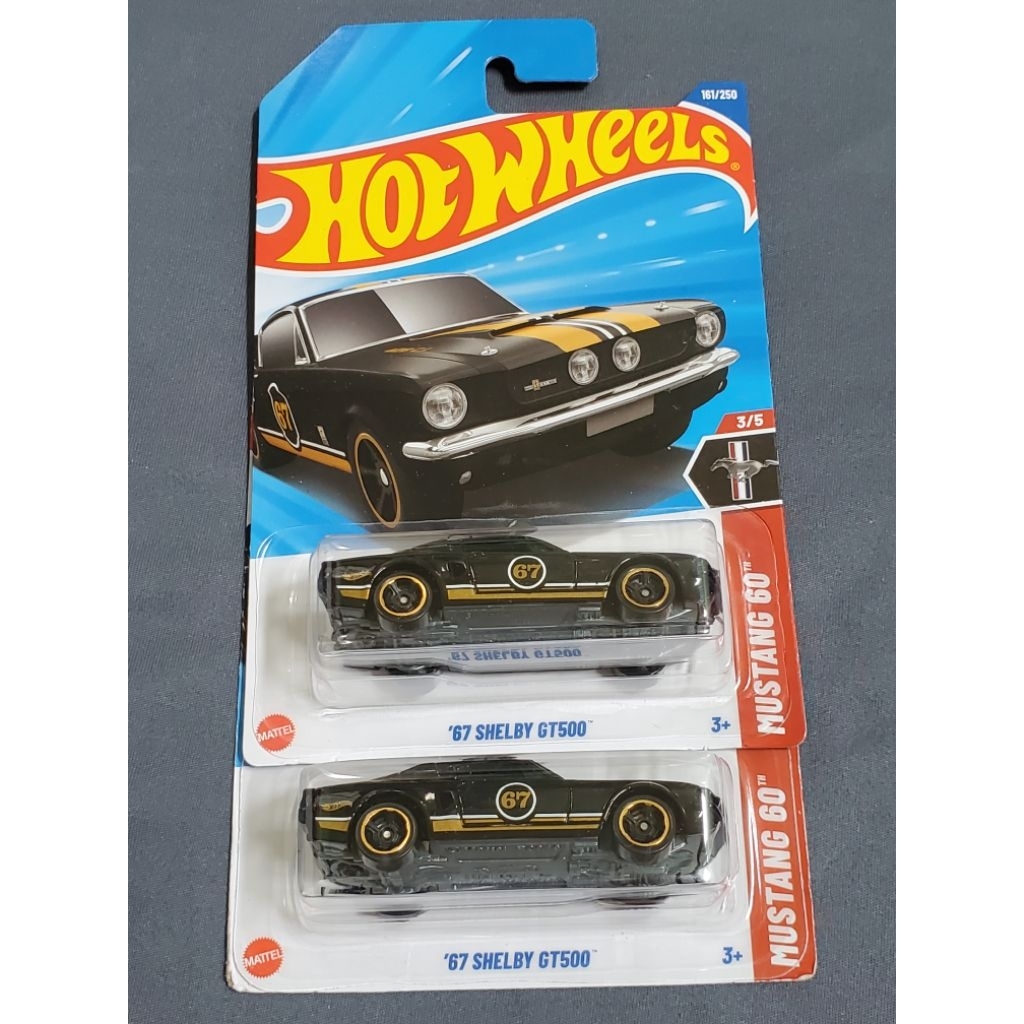 Xe Mô Hình Hot Wheels 67 Shelby GT500 – Chính Hãng US (Card Thường)