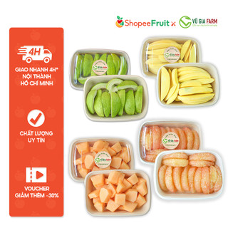COMBO SIÊU HỜI 4 HỘP Trái Cây Tự Chọn - Vũ Gia Farm