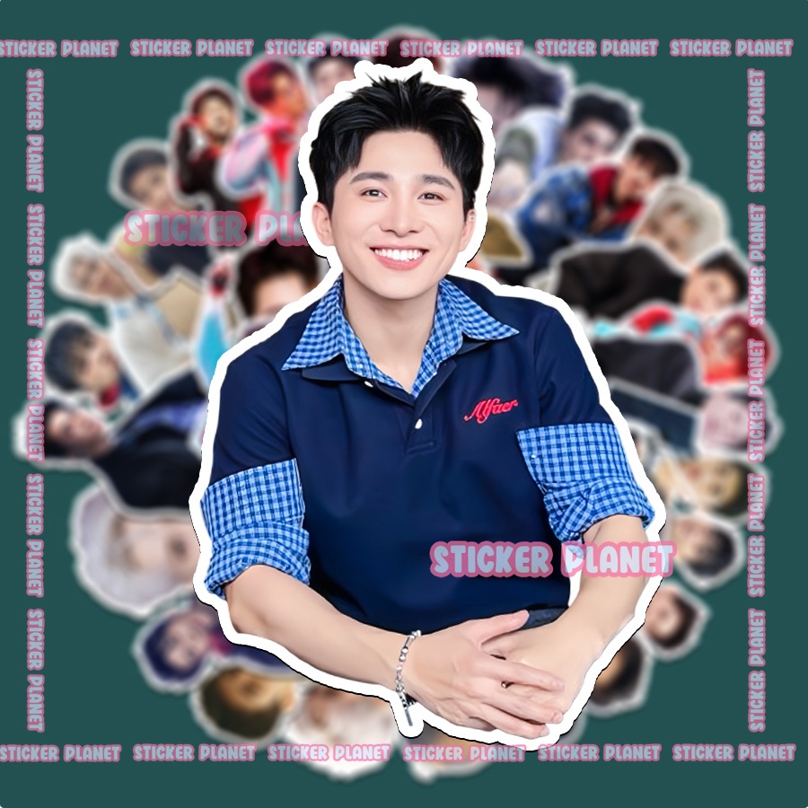 Sticker ATSH mùa 2 Sơn.K ver2 anh trai say hi trang trí mũ bảo hiểm,guitar,ukulele,điện thoại,sổ tay