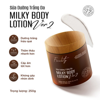  Sữa dưỡng trắng da milky body lotion Freshity 250g VER 2 