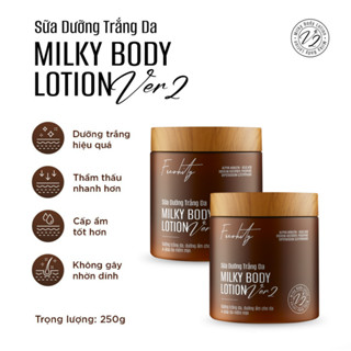  Combo 2 Sữa dưỡng trắng da Milky Body Lotion Freshity 250g VER 2 