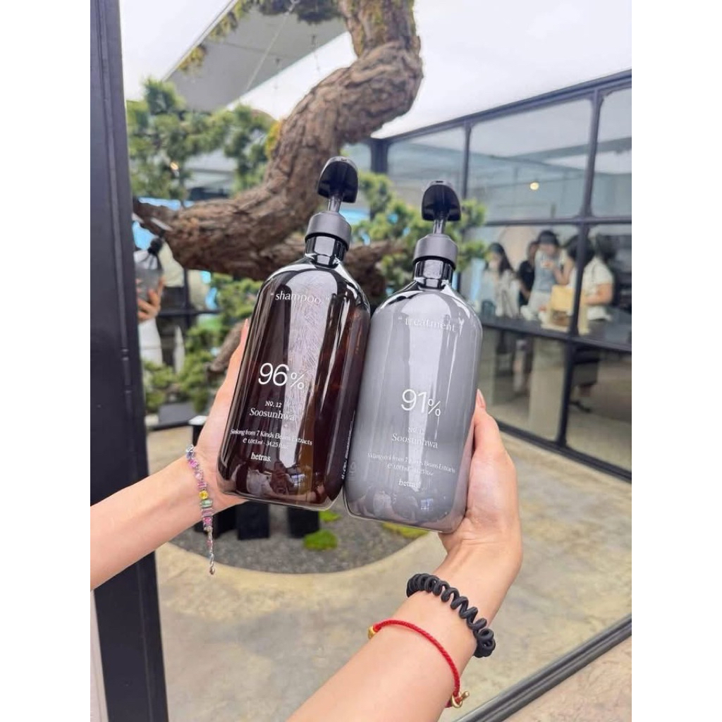 [AUTH 100%] SET DẦU GỘI- XẢ HETRAS 1013ML #12 SOOSUNHWA