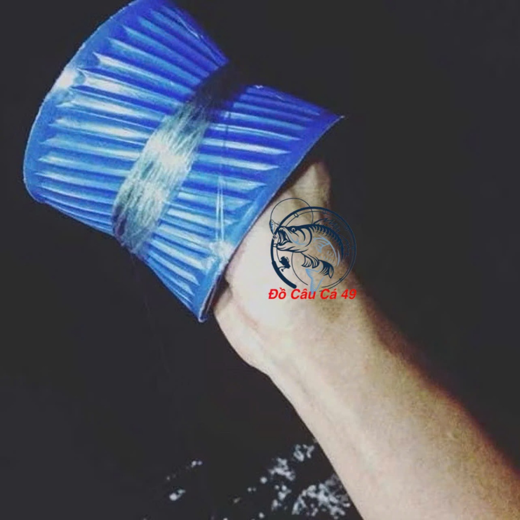 Bát quấn cước câu cá nhựa cứng nhiều size 10cm - 11,5cm - 13cm - 15cm - 17,5cm.