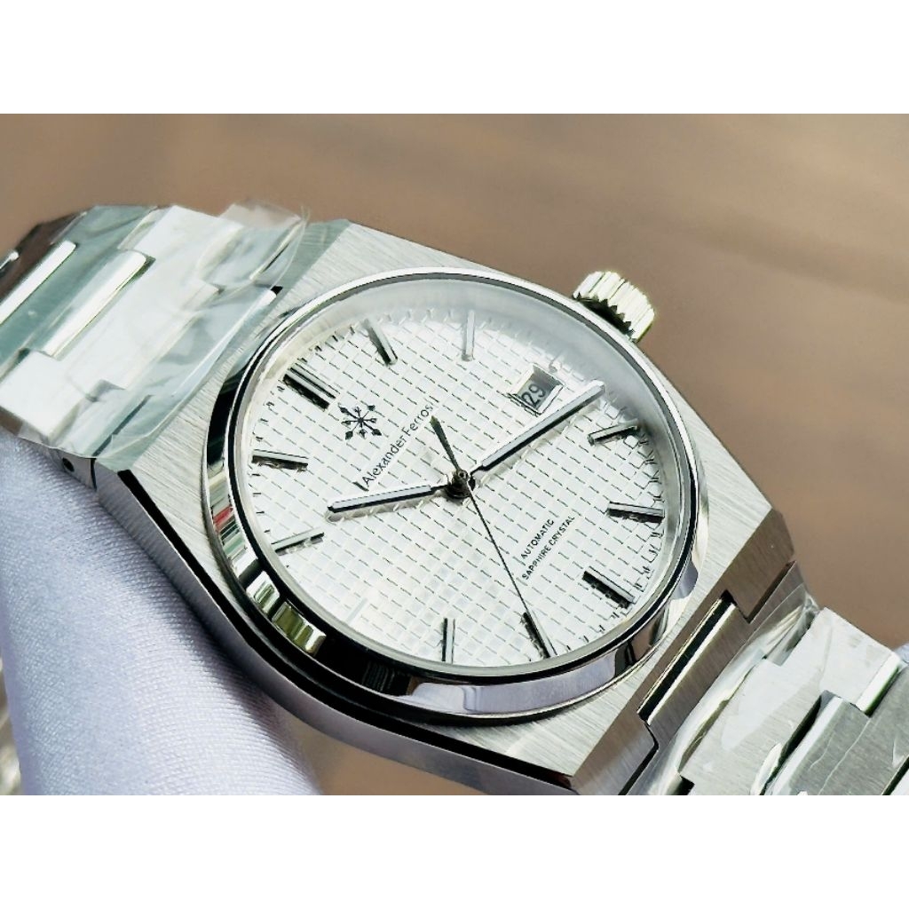 [Chính Hãng 100%] Đồng Hồ Nam Alexander Ferros 5052S/02 (5052) Máy Cơ (Automatic) Kính Sapphiare Mặt