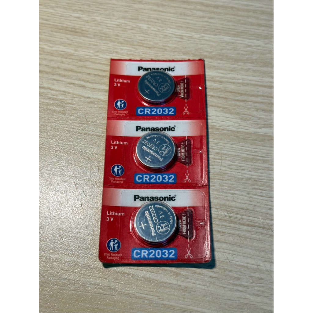 Vỉ 3 Viên Pin Panasonic CR2032