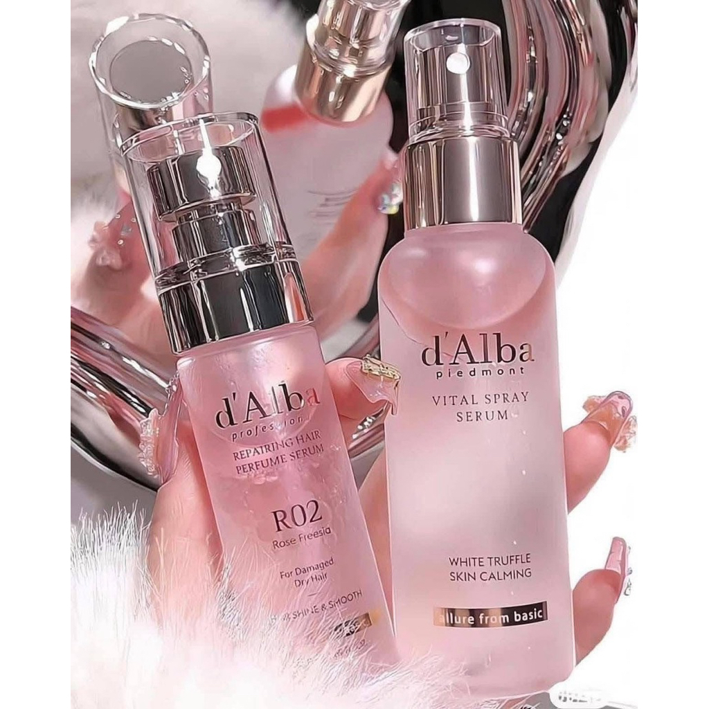 Xịt Khoáng Dalba hồng nhập khẩu chính ngạch