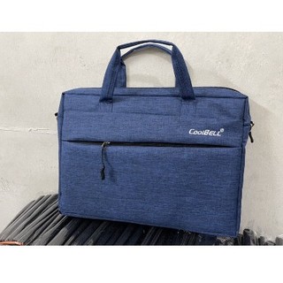 Cặp đựng laptop Coolbell 15.6 inch - MÀU XANH , Túi Xách Đựng Laptop Nam Nữ Cao Cấp, Dày Dặn