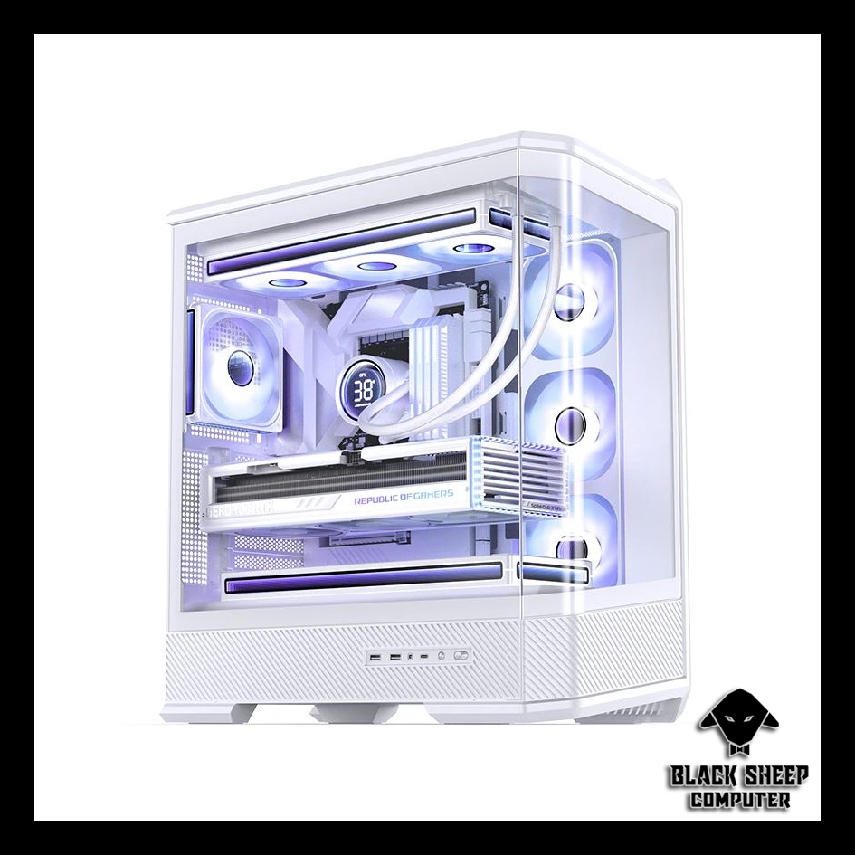 Vỏ Case JONSBO D400 WHITE