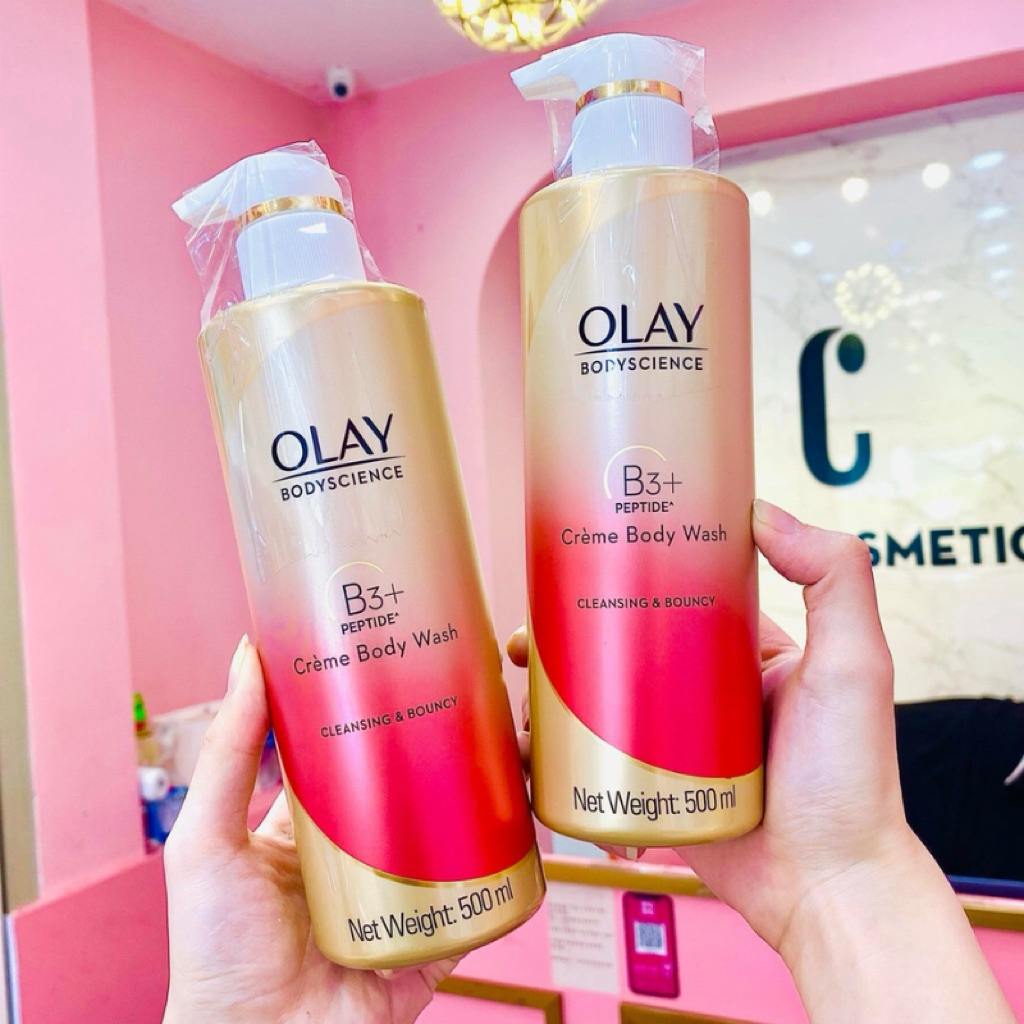 Sữa Tắm OLAY Đỏ Dưỡng Sáng