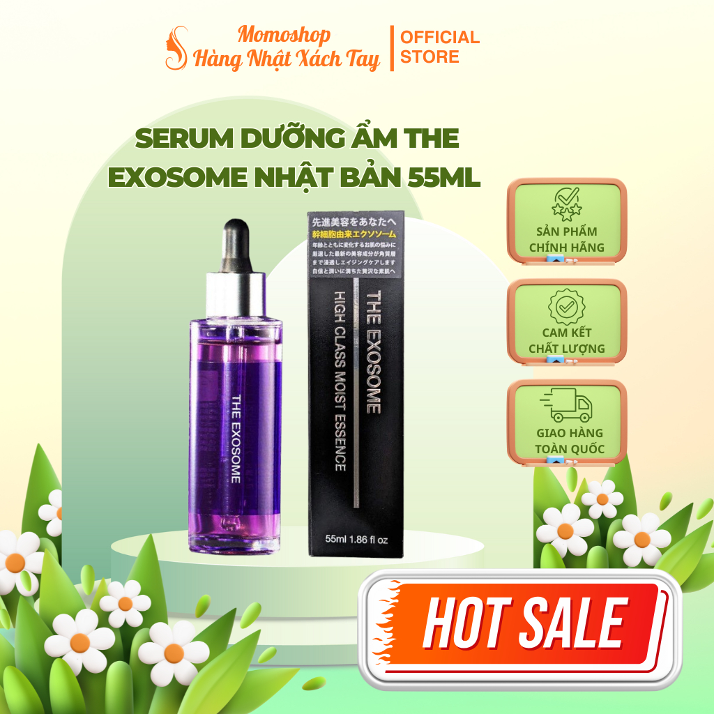 Serum Dưỡng Ẩm The Exosome Nhật Bản 55ml – Phục Hồi & Nuôi Dưỡng Da Chuyên Sâu
