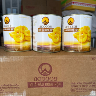 Đào Ngâm Thái Lan BODDOB  Hộp 820g