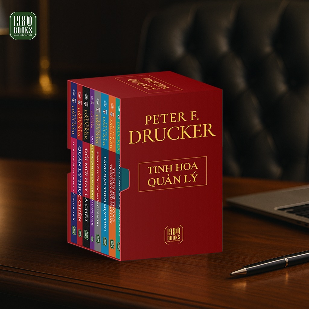 Bộ sách 8 cuốn kinh điển của Peter Drucker - Tinh Hoa Quản Lý Hiện Đại