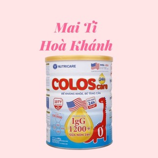 Sữa ColosCare 2h số 0+,1+,2+ lon 800g