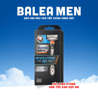  Dao cạo râu Balea Men Đức Precision 5 Flex Pro 3-Klingen Rasierer Revolution 5.1 3 lưỡi 5 lưỡi 