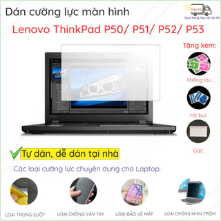 Dán màn hình cường lực dành cho laptop Lenovo ThinkPad P16 P16s P16v Gen 1 2 3 P50 P51 P52 P53 P1 nano dẻo siêu mỏng