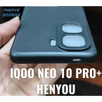[VIVO IQ00 NEO 10 PRO PLUS] Ốp lưng silicon dẻo NHÁM  cao cấp Henyou