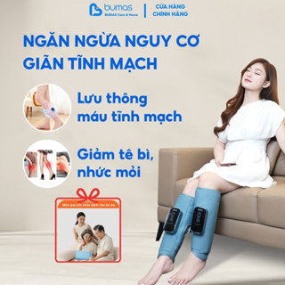 Máy Massage Bắp Chân BUMAS M5 – Ngăn Ngừa Nguy Cơ Giãn Tĩnh Mạch, Lưu Thông Máu Tĩnh Mạch, Giảm Đau Mỏi
