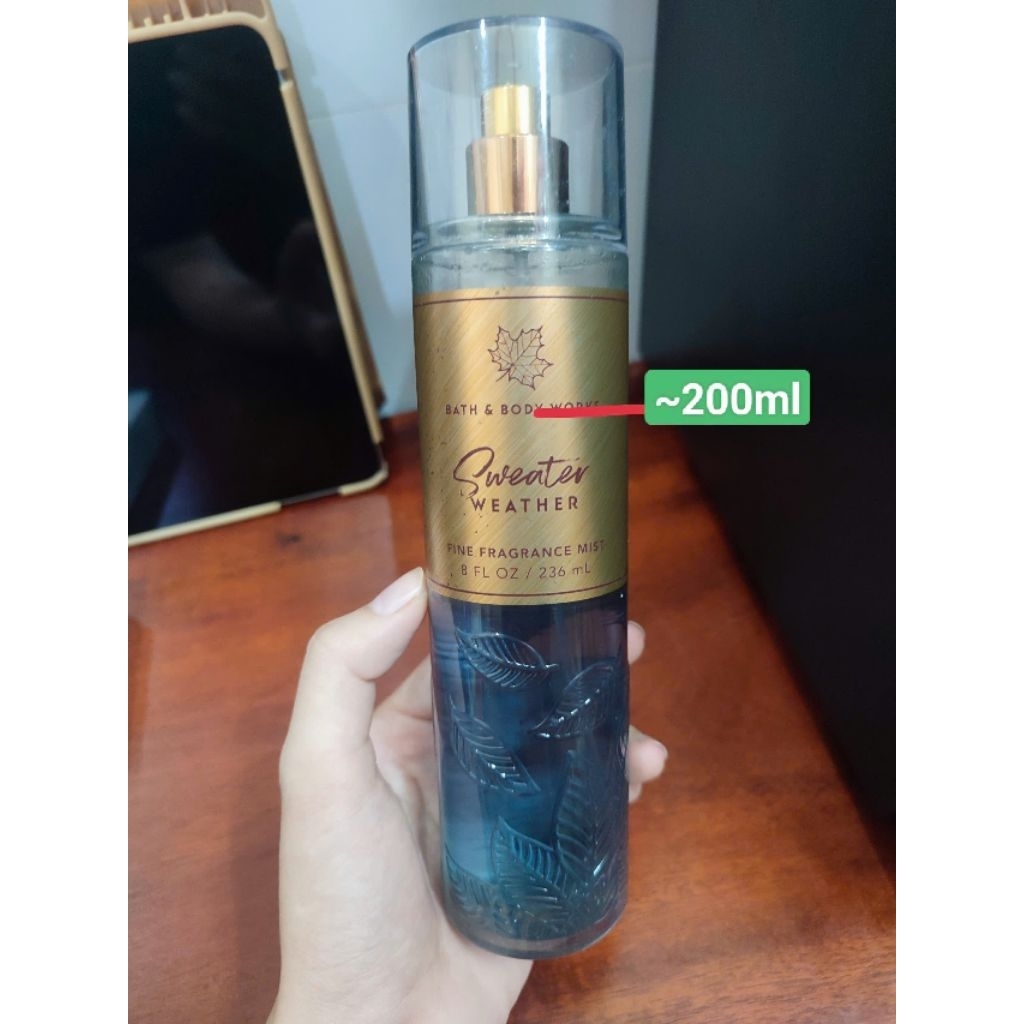 [Auth US] Gốc chiết Body mist Sweater Weather
