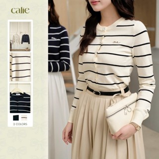   HNLV  Áo cardigan len dệt chất liệu mềm mại form basic thanh lịch mix quần jean chân váy thời trang Calie AF183 