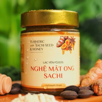 Nghệ Mật Ong Nguyên Chất Lạc Yên Foods Làm Từ Nghệ Đỏ Hưng Yên Mix Mật Ong