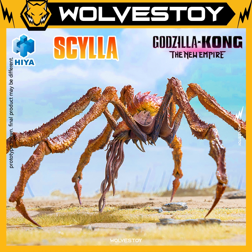Mô Hình Hiya Toys Exquisite Basic Godzilla x Kong The New Empire 2024 Scylla Action Figure