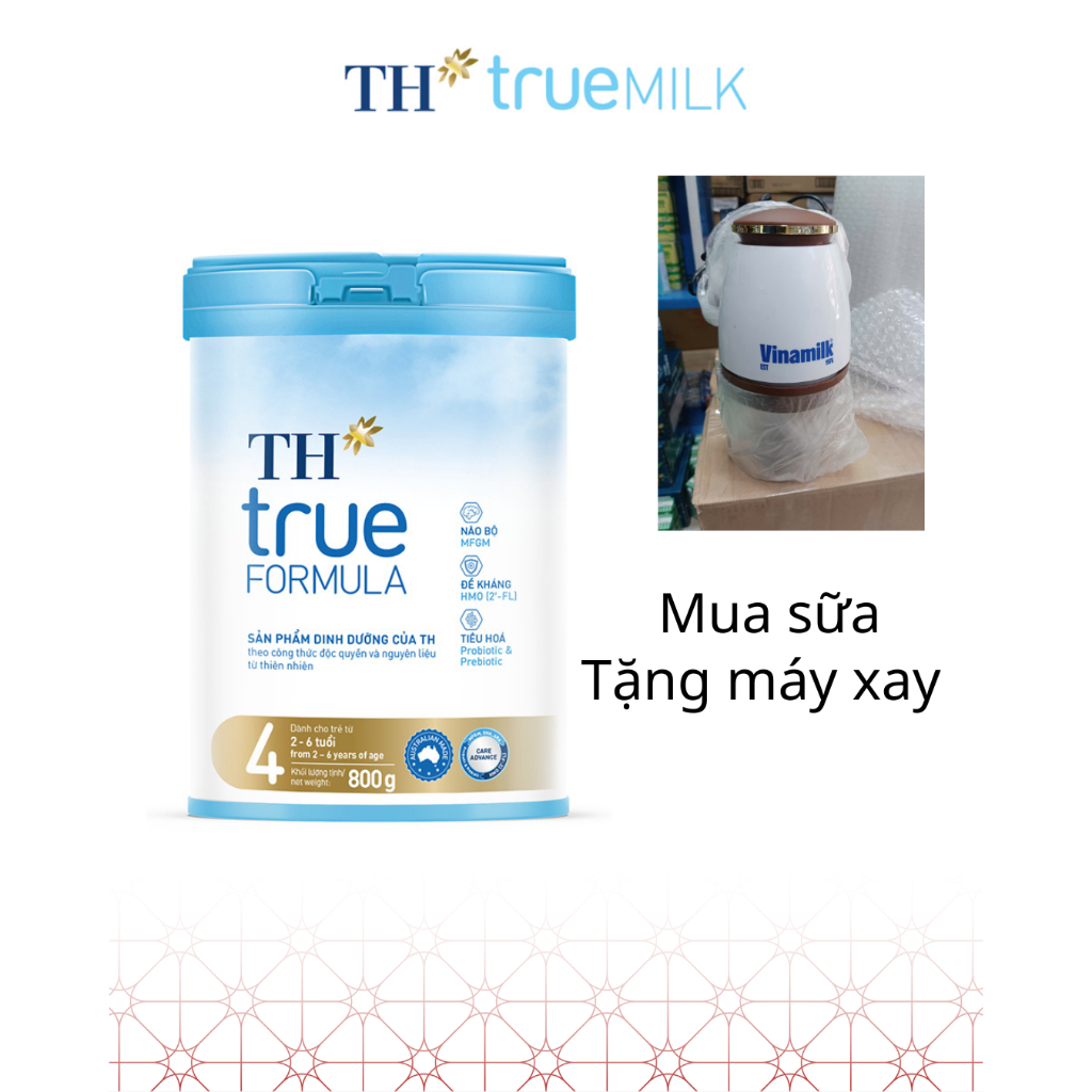 Thanh lý Sữa bột TH true milk Formula 4 cho trẻ từ 2 Đến 6 Tuổi Date