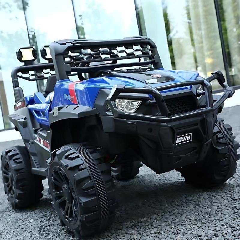 Xe Ôtô Điện, Xe Địa Hình Gầm Cao Cỡ Lớn Cho Bé Điều Khiển Từ Xa MÃ MDX 918