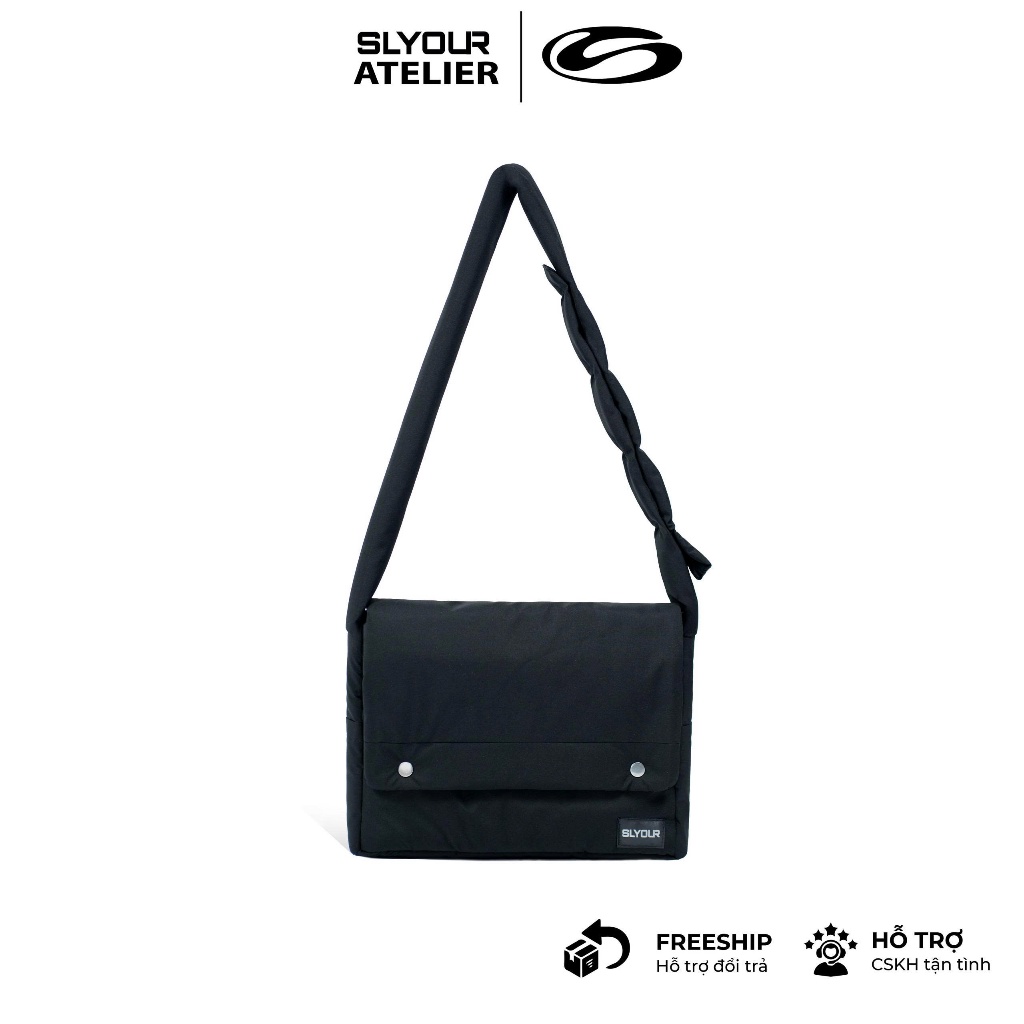  Túi BROWN - Túi đeo chéo unisex nam nữ  túi local brand chính hãng SLYOUR  BB  