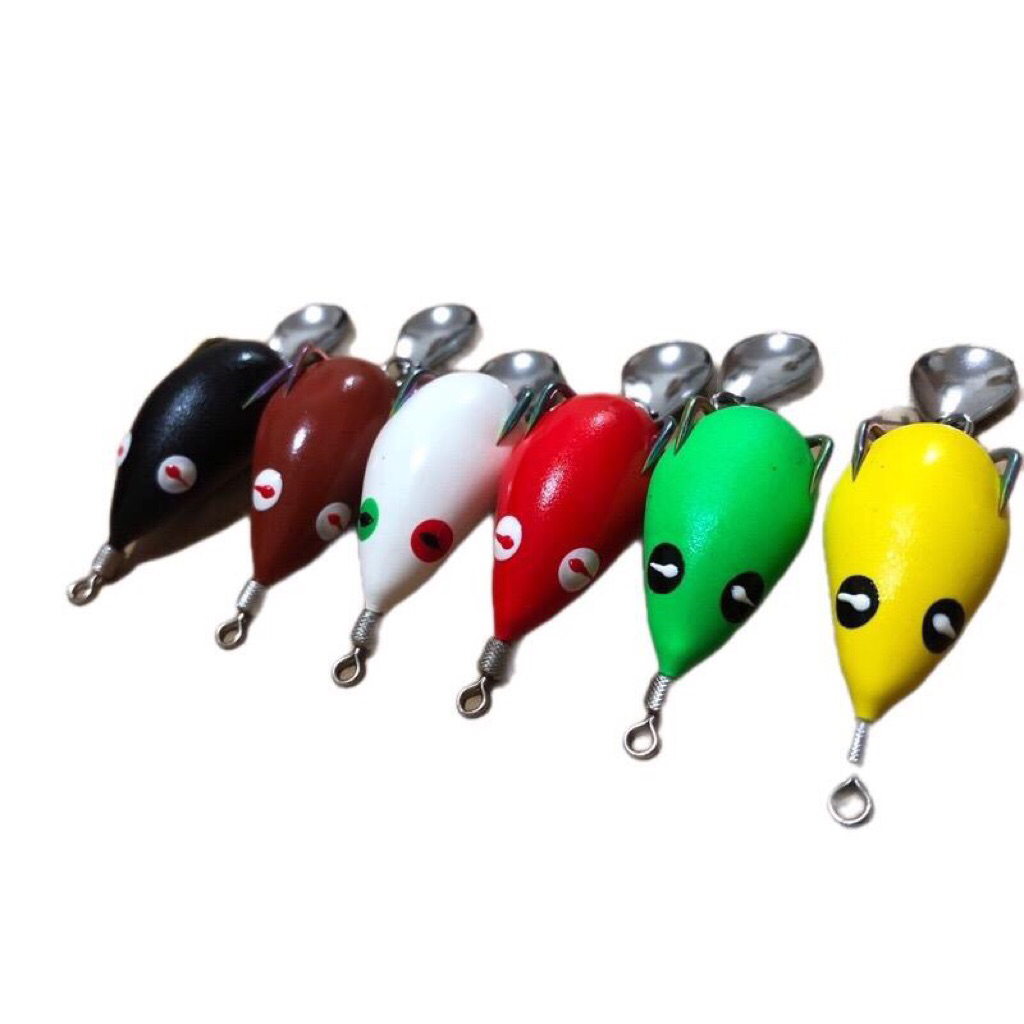 Ếch cao su  F35 mini 3.5 cm Fishing Câu Cá Bắt Cá
