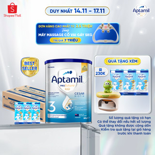   Hỏa tốc - 0Đ  Combo 1 Sữa bột Aptamil Profutura Kid Cesarbiotik New Zealand số 3  800g  + 1 thùng sữa Aptamil KID 180ml 