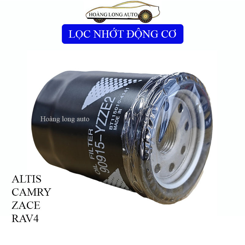(H268) Lọc Dầu Máy Lọc Nhớt Động Cơ Xe Camry, Zace, Rav4, Altis (Mã: 90915YZZE2/9091510002/909151000