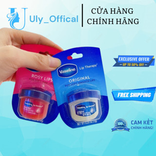  Dưỡng môi Vaseline Vaseline Original Protecting Jelly Lip Therapy 20g Giảm Khô Nứt Nẻ Và Ngăn Ngừa Lão Hóa Cho Da 