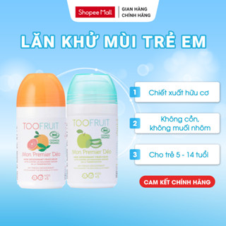  Lăn Khử Mùi Hữu Cơ TooFruit 50ml Cho Bé Từ 5–14 Tuổi – Dịu Nhẹ Cho Làn Da Nhạy Cảm 