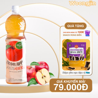  Nước Ép Táo - Woongjin chai 1.5L 