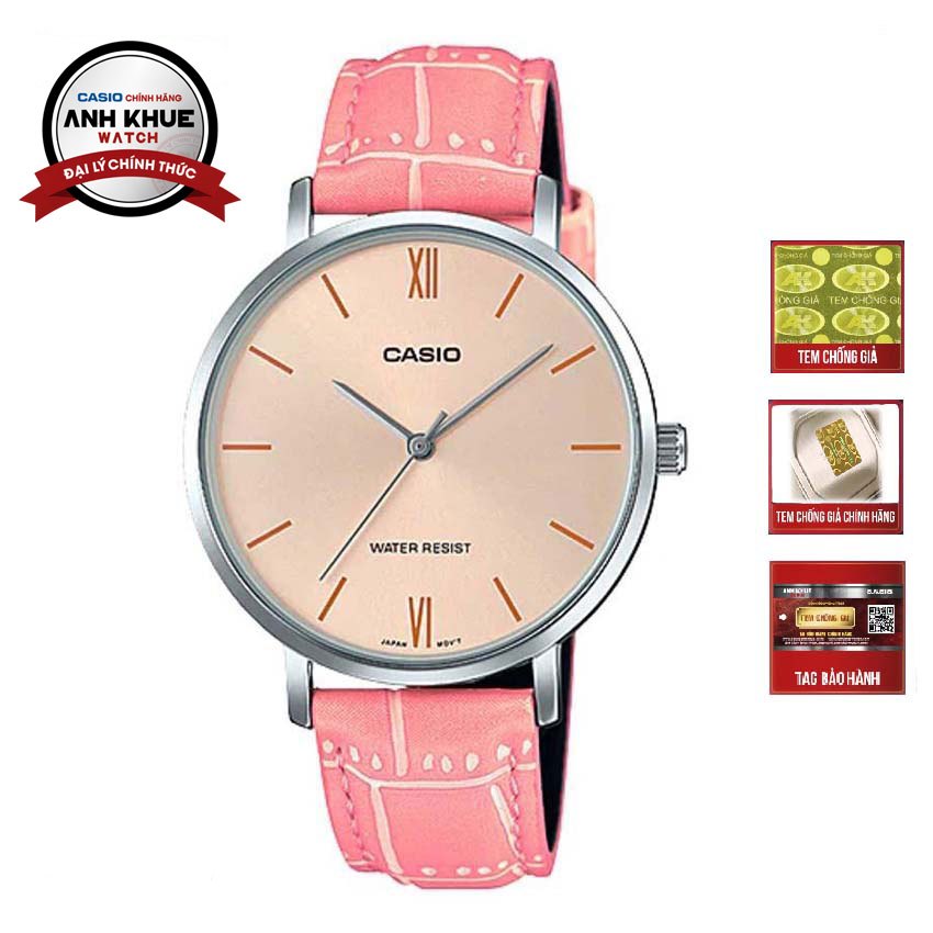 Đồng hồ nữ Casio LTP-VT01L-4BUDF dây da