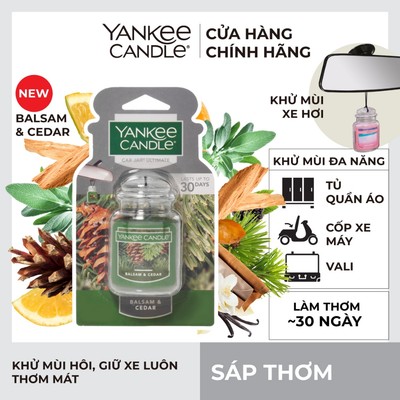 Sáp thơm xe Yankee Candle - Balsam & Cedar