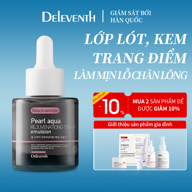 Sữa dưỡng nâng tone Deleventh niacinamide
