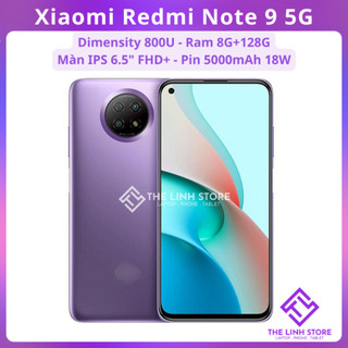  Điện thoại Xiaomi Redmi Note 9 5G - Dimensity 800U ram 6G 128G 